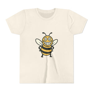 Happy Bee Graphic Tee-Buzzworthy, LLC