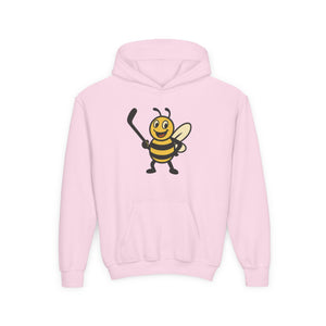 Hockey Bee Kids Sweatshirt-Buzzworthy, LLC