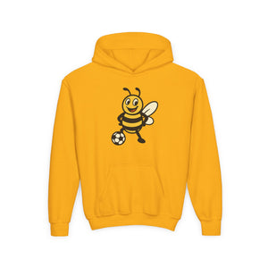 Soccer Bee Kids Sweatshirt-Buzzworthy, LLC