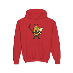 Hockey Bee Kids Sweatshirt-Buzzworthy, LLC