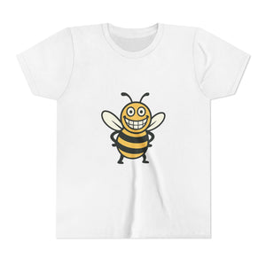 Happy Bee Graphic Tee-Buzzworthy, LLC