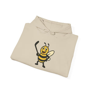 Hockey Bee Unisex Heavy Blend™ Hooded Sweatshirt-Buzzworthy, LLC