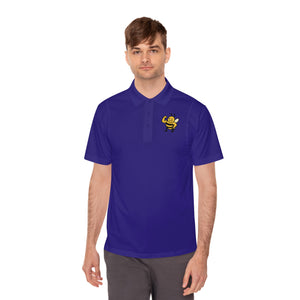 Tough Bee Men's Sport Polo Shirt-Buzzworthy, LLC