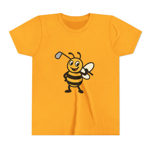 Golf Bee Graphic Tee-Buzzworthy, LLC
