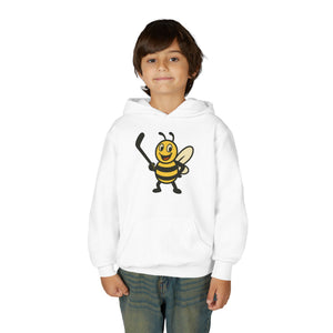 Hockey Bee Kids Sweatshirt-Buzzworthy, LLC