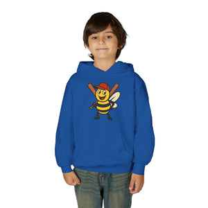 Baseball Bee Kids Sweatshirt-Buzzworthy, LLC
