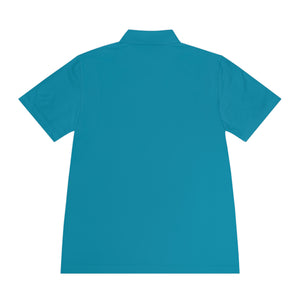 Men's Polo Shirt with Soccer Bee-Buzzworthy, LLC
