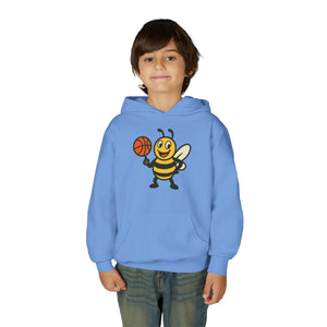 Basketball Bee Kids Sweatshirt-Buzzworthy, LLC