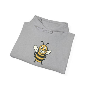 Happy Bee Unisex Heavy Blend™ Hooded Sweatshirt-Buzzworthy, LLC