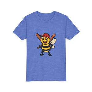 Baseball Bee Graphic Tee-Buzzworthy, LLC