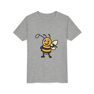 Golf Bee Graphic Tee-Buzzworthy, LLC