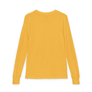 Football Bee Youth Long Sleeve Tee-Buzzworthy, LLC