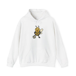 Soccer Bee Unisex Heavy Blend™ Hooded Sweatshirt-Buzzworthy, LLC