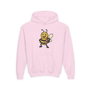 Football Bee Kids Sweatshirt-Buzzworthy, LLC