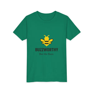 Youth "Buzzworthy" Bee Graphic Tee-Buzzworthy, LLC