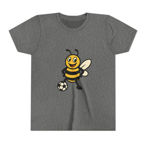 Soccer Bee Graphic Tee-Buzzworthy, LLC
