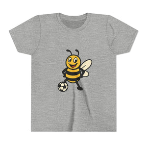 Soccer Bee Graphic Tee-Buzzworthy, LLC