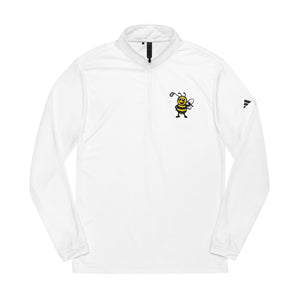 Golf Bee Embroidered Adidas Quarter-Zip Pullover-Buzzworthy, LLC