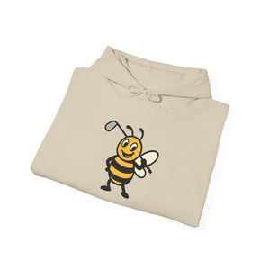 Golf Bee Unisex Heavy Blend™ Hooded Sweatshirt-Buzzworthy, LLC