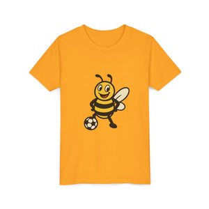 Soccer Bee Graphic Tee-Buzzworthy, LLC