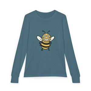 Happy Bee Kids Long Sleeve Tee-Buzzworthy, LLC