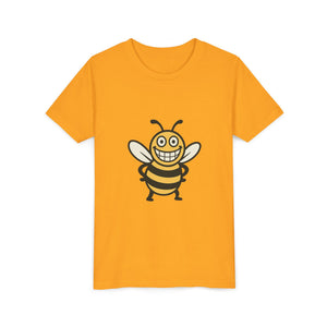 Happy Bee Graphic Tee-Buzzworthy, LLC