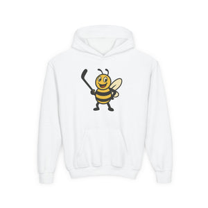 Hockey Bee Kids Sweatshirt-Buzzworthy, LLC