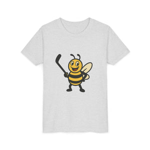 Hockey Bee Graphic Tee-Buzzworthy, LLC
